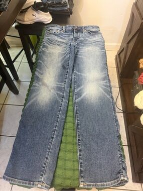 American Eagle Outfitters Light Blue Straight Jeans
